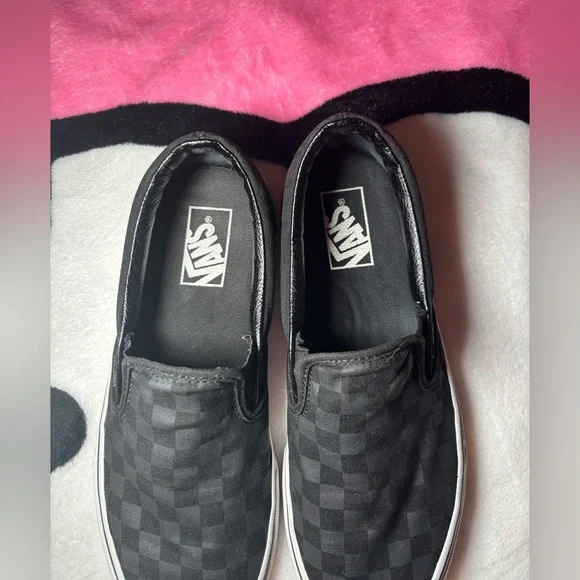 Vans Slip-On Checkerboard Skate Shoe - Picture 2 of 14